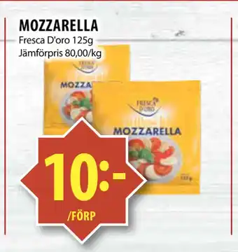 Matvärlden Tensta MOZZARELLA erbjuda