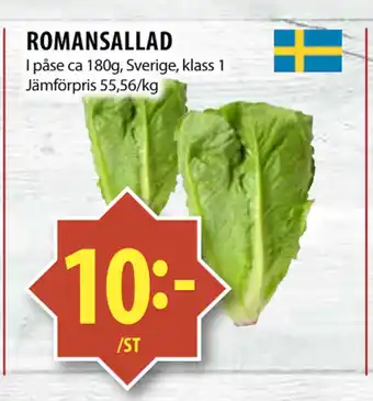 Matvärlden Tensta ROMANSALLAD erbjuda