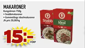 Matdax MAKARONER erbjuda