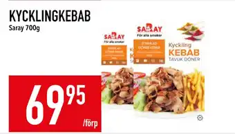 Matdax KYCKLINGKEBAB erbjuda