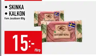 Matdax SKINKA • KALKON erbjuda