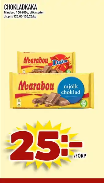Matdax CHOKLADKAKA erbjuda