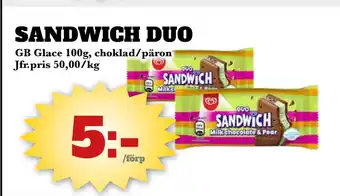 Bonum Matmarknad SANDWICH DUO erbjuda