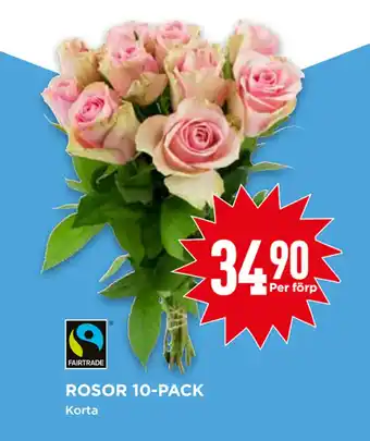 Willys ROSOR 10-PACK erbjuda