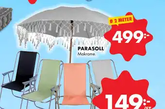 ÖoB PARASOLL erbjuda