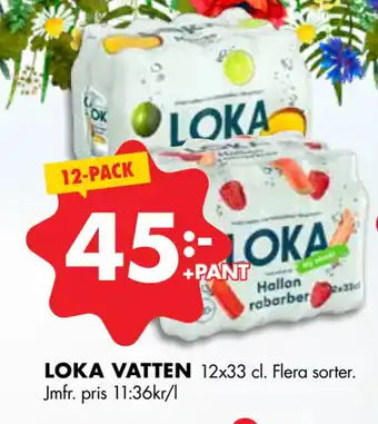 ÖoB LOKA VATTEN erbjuda
