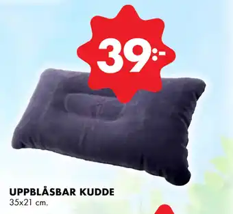 ÖoB UPPBLÅSBAR KUDDE erbjuda