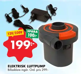 ÖoB ELEKTRISK LUFTPUMP erbjuda