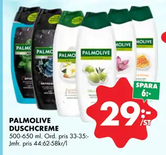 ÖoB PALMOLIVE DUSCHCREME erbjuda