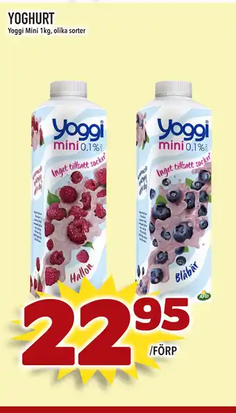 Supergrossen YOGHURT erbjuda