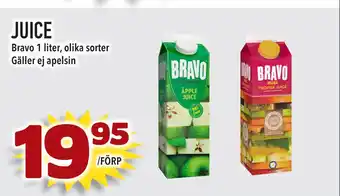 Supergrossen JUICE erbjuda