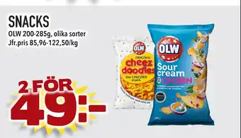 Supergrossen SNACKS erbjuda