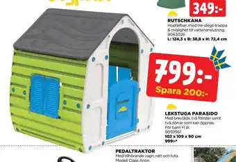 Jem&Fix LEKSTUGA PARASIDO erbjuda