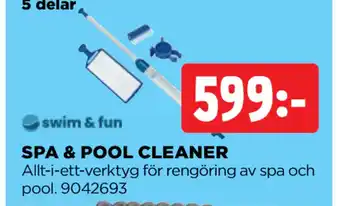 SPA & POOL CLEANER