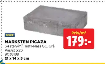 Jem&Fix MARKSTEN PICAZA erbjuda