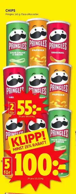 ICA Kvantum CHIPS erbjuda