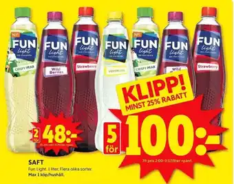 ICA Kvantum SAFT erbjuda