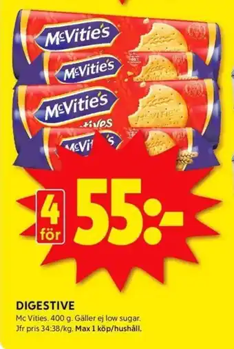 ICA Kvantum DIGESTIVE erbjuda