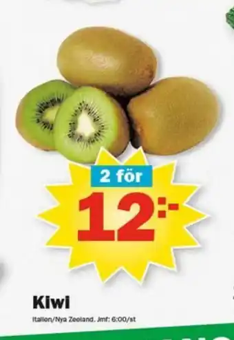 Pekås Kiwi erbjuda