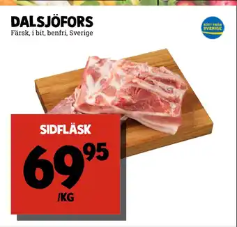 MatArket sidfläsk erbjuda