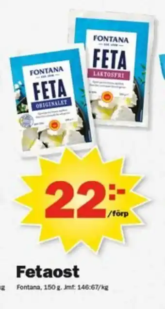 Pekås Fetaost erbjuda