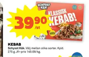Stora Coop Schysst käk kebab erbjuda