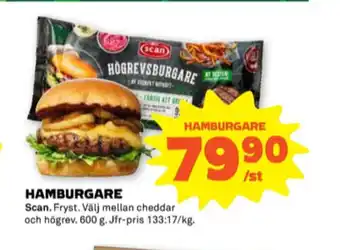 Stora Coop Scan högrevsburgare erbjuda
