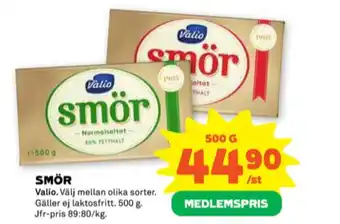 Stora Coop Valio smör erbjuda