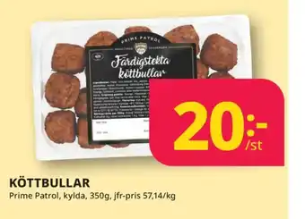 Prime patrol köttbullar