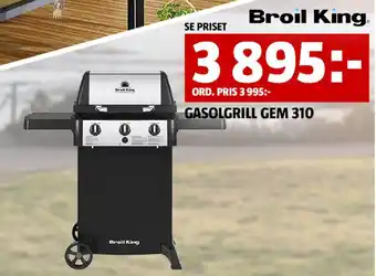 Bauhaus GASOLGRILL GEM 310 erbjuda
