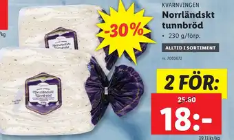 Lidl Norrländskt tunnbröd erbjuda