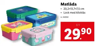 Lidl Matlåda erbjuda