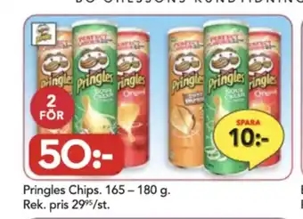 Bo Ohlsson Pringles chips erbjuda