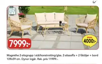 Bo Ohlsson Envy utemöbler erbjuda