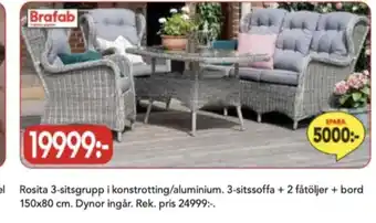 Bo Ohlsson Brafab utemöbler erbjuda