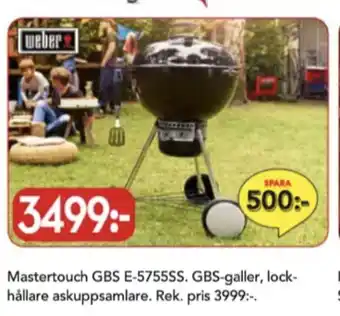 Bo Ohlsson Weber klotgrill erbjuda