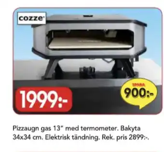 Bo Ohlsson Cozze pizzaugn erbjuda