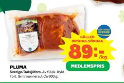 Stora Coop PLUMA erbjuda