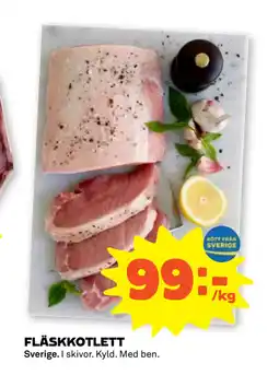 Stora Coop FLÄSKKOTLETT erbjuda