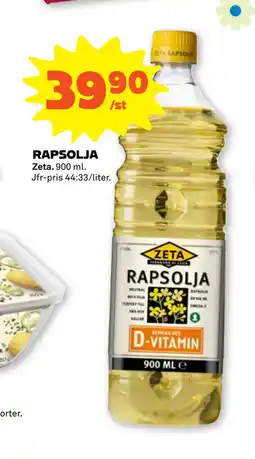 Stora Coop RAPSOLJA erbjuda