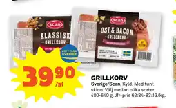 Stora Coop GRILLKORV erbjuda