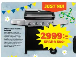 Stora Coop GASOLGRILL FLORIDA 4 VISION erbjuda