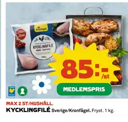 Coop KYCKLINGFILÉ erbjuda