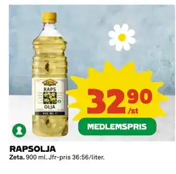 Coop RAPSOLJA erbjuda