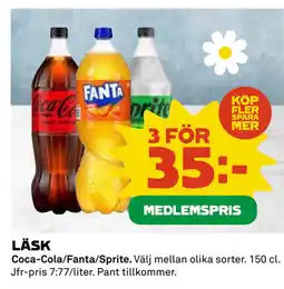 Coop Daglivs LÄSK erbjuda