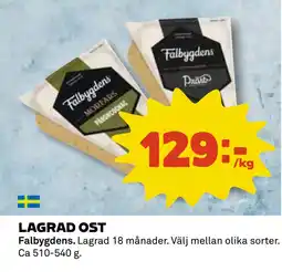 Coop Daglivs LAGRAD OST erbjuda