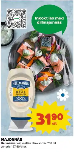 Coop Daglivs MAJONNÄS erbjuda