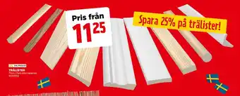 Jem&Fix TRÄLISTER erbjuda
