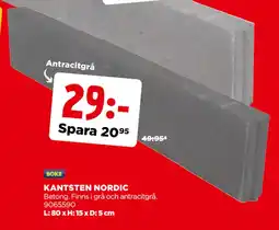 Jem&Fix KANTSTEN NORDIC erbjuda
