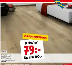 Jem&Fix LAMINATGOLV erbjuda